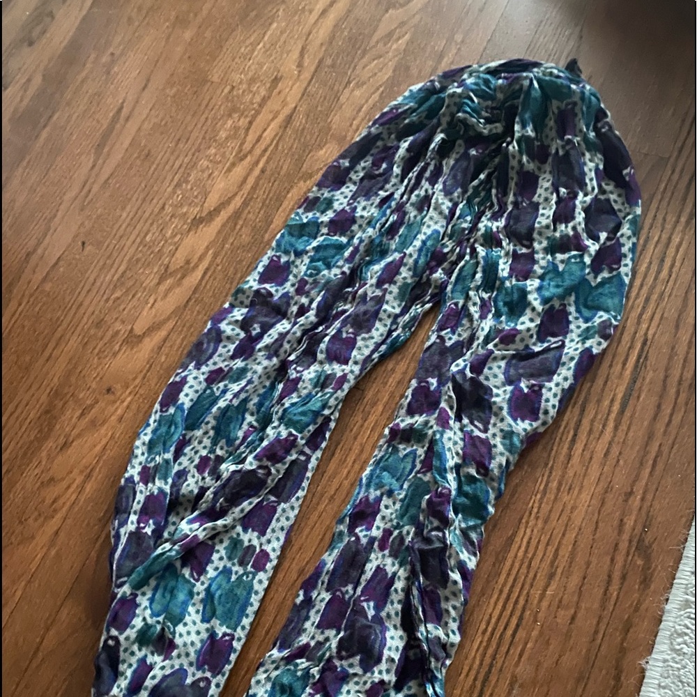 Geometric Patterned Infinity Scarf - Picture 2 of 2